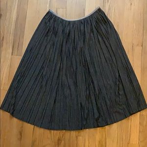 Banana Republic accordion pleat skirt, sz XS